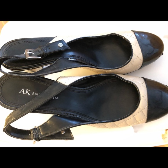 Anne Klein black and white shoes - Picture 6 of 6